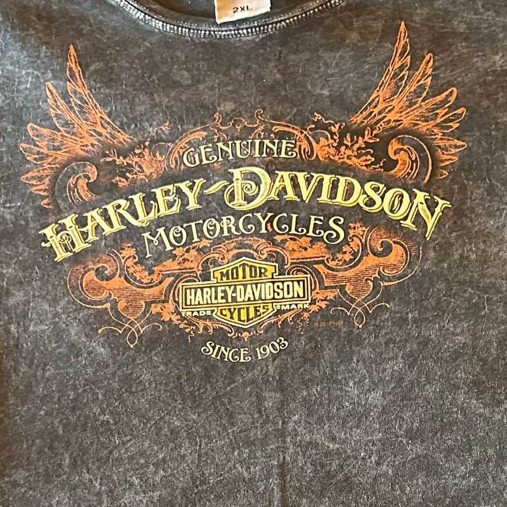 Harley Davidson authentic women’s T-shirt. New without tag. Never worn size xxl
